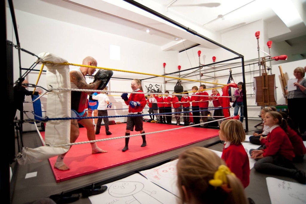 Alverton School Boxing Ring