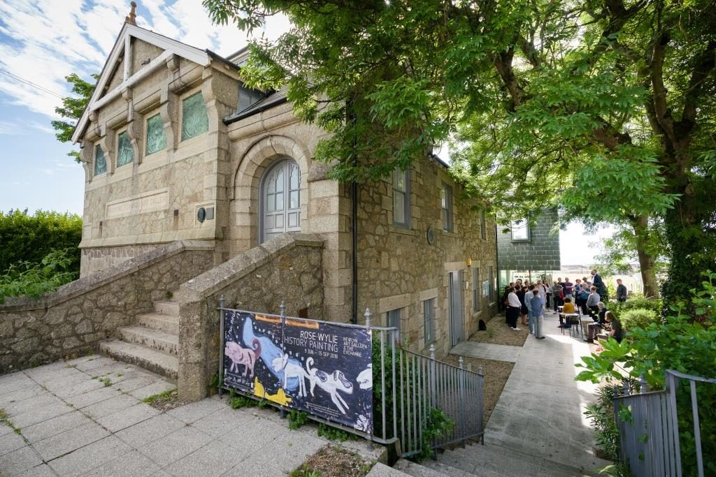 Exterior of Newlyn Art Gallery, photo by Steve Tanner